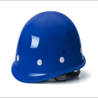 安全帽可定制LOGO带编号(蓝,黄颜色可指定)