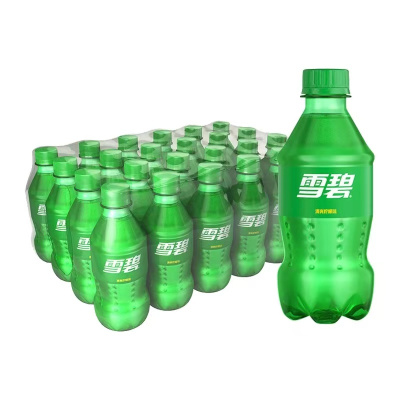 雪碧 柠檬味碳酸饮料 300ml/瓶 24瓶/箱