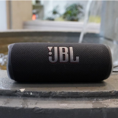 JBL Flip6 蓝牙小音箱音乐万花筒 低音炮防水便携迷你音响 JBL FLIP6 金属黑