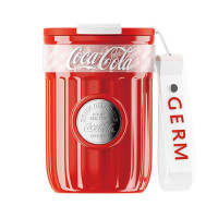 germ格沵可口可乐徽章系列保温杯可乐红400ml
