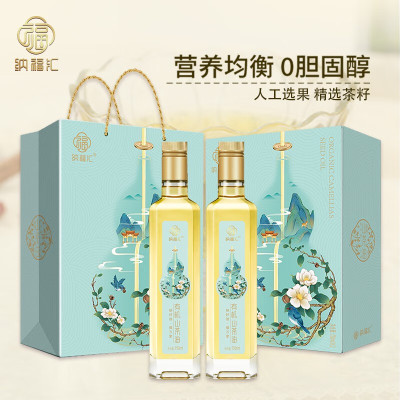 纳福汇山茶油福禄礼盒750ml*2