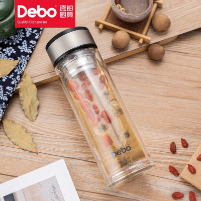 德铂(Debo) 舒尔特 (玻璃水杯)320ml DEP-745