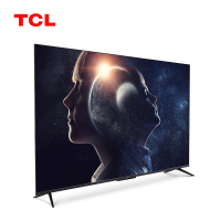 TCL电视 50D8S 50英寸 4K 超高清全面屏防蓝光彩电 人工智能语音网络液晶电视机 黑色