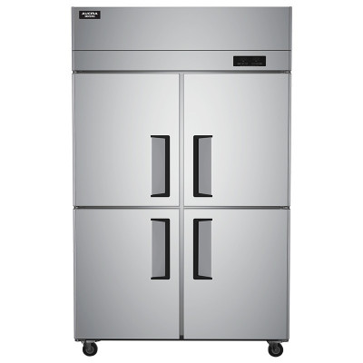 澳柯玛 VC-950A2 大二门陈列柜 商用立式冷冻柜大容量餐饮店后厨专用厨房柜 不锈钢厨房冰箱