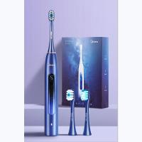 美的 M2(星际蓝) 电动牙刷 成人 磁悬浮声波马达 180天长续航 智能换区提醒