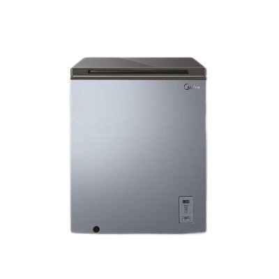 美的 BD/BC-142KGEM 142升冰柜 家用小冷柜 一级能效定频单温 电子温控 冷冻冷藏