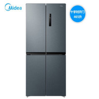 美的 BCD-465WTPZM(E) 465升十字对开门冰箱 风冷无霜一级能效智能变频家用电冰箱