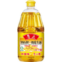 鲁花 花生油1.8L*1 食用油 5S 物理压榨 压榨一级