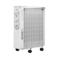 美的 NY2513-16FW 取暖器 油汀恒温加宽13片家用 电暖器电热器制暖 2200瓦 办公室