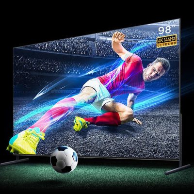 TCL 98T7E 液晶电视机 98英寸 4K144Hz 高色域巨幕游戏电视 2.1声道音响 4+64GB内存