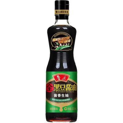 鲁花 黑豆(生抽)500ml*1 零添加黑豆 净酿传统酱香