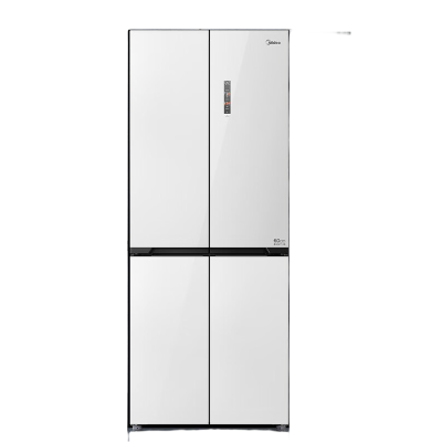 美的(Midea) BCD-432WUSGPZM(E) 对开门冰箱 432升十字对开门超薄嵌入式大容量 一级能效