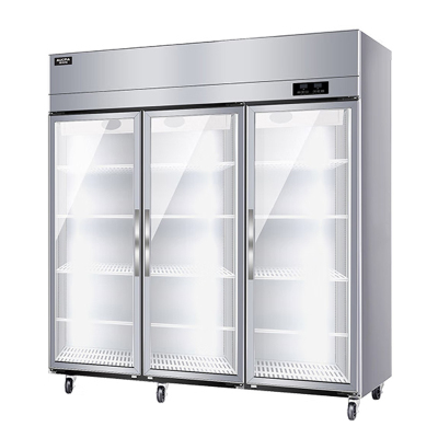 澳柯玛 VC-1480A3 商用冰箱 三门冷藏-18度低温款大容量商用立式冰柜全铜管