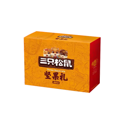 三只松鼠 坚果组合1633g/盒(9袋装 )