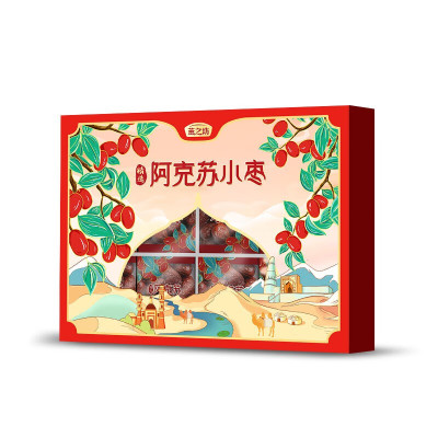 燕之坊 精选阿克苏小枣礼盒 648g/盒