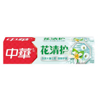 中华 花清护清菊沁莲味牙膏90g