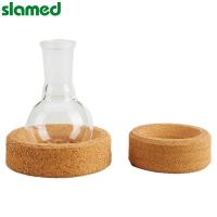 SLAMED 经济型烧瓶用座台 软木 适用烧瓶150ml以下