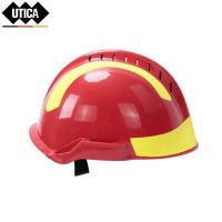消防红色头盔、支架、眼镜