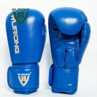 天狼芯 拳击手套散打训练护具蓝色红色可选-WR3008