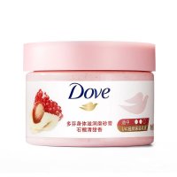 多芬(Dove)石榴清甜香身体磨砂膏298g 温和磨砂 持久留香(包装随机)