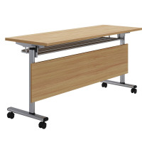 方解实(FANGJIESHI)培训桌折叠会议桌可移动长条桌办公桌 1400*600*750