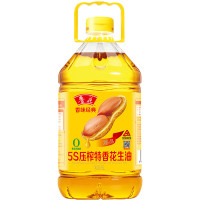 鲁花 5S压榨一级香味经典花生油 5L