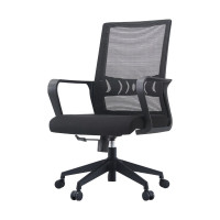 迪欧 办公家具可旋转人体工学电脑椅透气网布办公椅会议椅职员椅