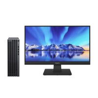 华为台式机 擎云B530E-L3821N(i3-12100 Win11 8GB/256GB/1TB)+23.8英寸显示器