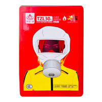 浙安广消 加强型防毒消防面具 30分钟防烟面罩火灾过滤式防尘呼吸器 逃生 过滤式自救呼吸器 TZL30(A-C)
