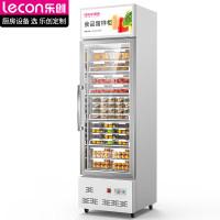 乐创(lecon)留样柜 食品冰箱学校幼儿园饭食堂用水果蔬菜饮料保鲜柜冷藏展示柜 LC-SVC/G1-210