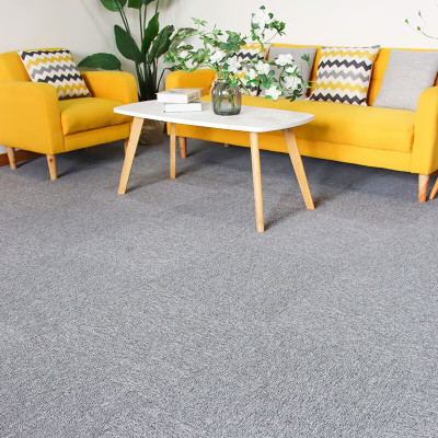 方解实(FANGJIESHI)办公室地毯方块地板垫子房间客厅大面积灰色块毯 1平方