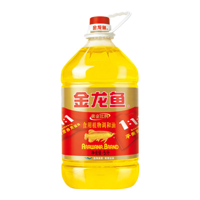 金龙鱼 食用油 黄金比例调和油/5L