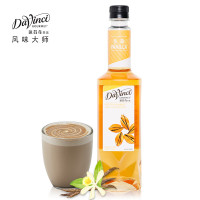 达芬奇果美液体糖浆 马来西亚进口调酒奶茶调味咖啡伴侣 香草风味 750ml瓶装