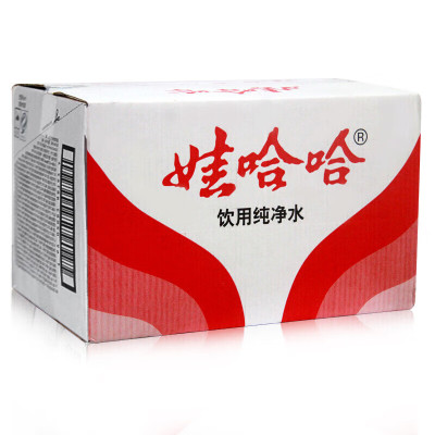 娃哈哈纯净水饮用水 整箱水 纯净水596ml*24瓶