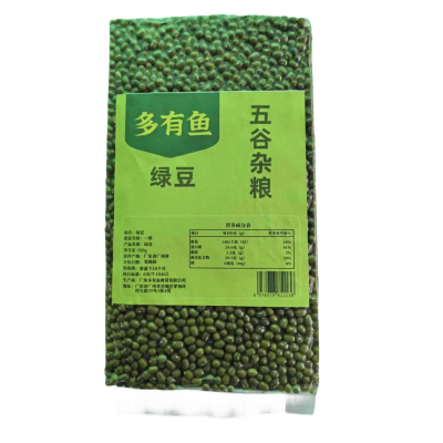 多有鱼 真空包装 绿豆500g