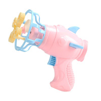 名凌 网红迷你风扇泡泡枪手持电动童泡泡机玩具 Z