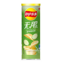 乐事薯片桶90g 黄瓜味/番茄味/青柠味/原味/烤肉味(包装随机) Z