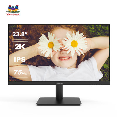 优派 23.8英寸 IPS广视角 2K超清 5ms 75hz 显示器 VA2462-2K-HD Z