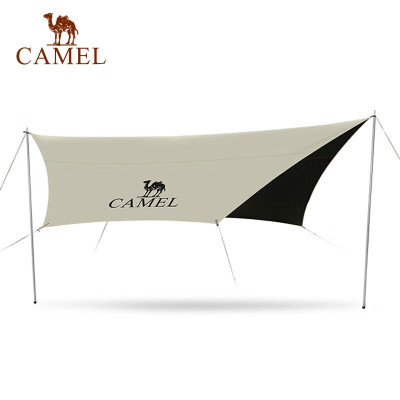 骆驼(CAMEL)户外露营蝶形黑胶天幕帐篷便携式防晒防水天幕 1J32263958