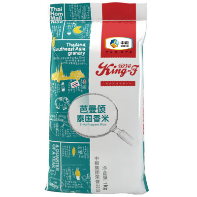 福临门 中粮 金花芭曼颂泰国香米 1kg