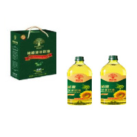 黄金树橄榄葵花食用植物调和油礼盒装1.8L*2瓶
