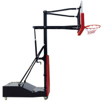 篮球架 户外可升降可移动球架 篮球架 青少年比赛篮球架 箱体1.4*80 篮板1.4*90