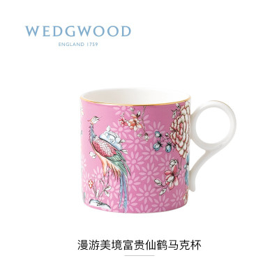 Wedgwood漫游美境富贵仙鹤马克杯40024010