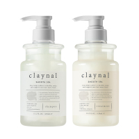 蓬派(CLAYNAL)洗护套装日本进口氨基酸玫瑰蓬松控油洗发水450ml+护发素450ml
