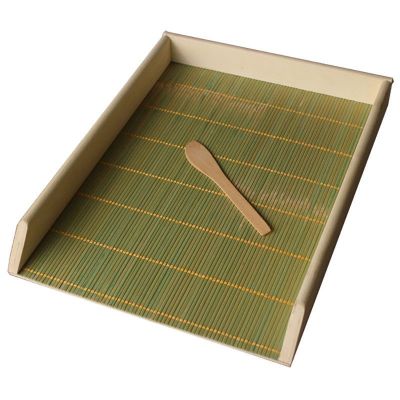 竹子木质水饺托盘 长50 宽40 高4cm 5个装