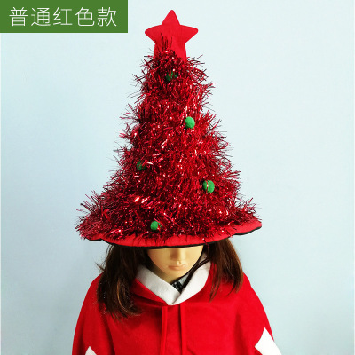 圣诞节庆用品圣诞帽双层红色 10个装