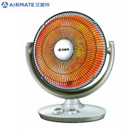 艾美特(Airmate) 暗光小太阳1000W 取暖器大号花篮电暖器台式家用摇头定时烤火炉 白色 HF10078T