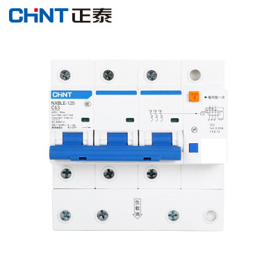 正泰(CHNT) 漏电保护断路器NXBLE-125 3P C80 30mA 1个装