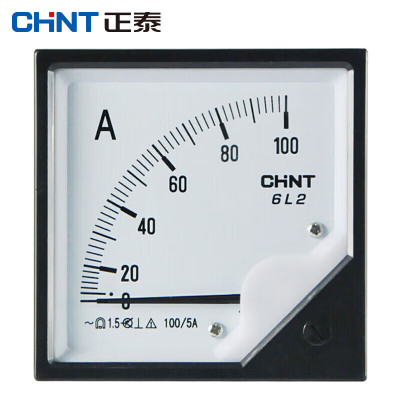 正泰(CHNT)指针式电表6L2-A 50/5A 2个装