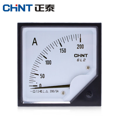 正泰(CHNT)指针式电表6L2-A 200/5A 2个装